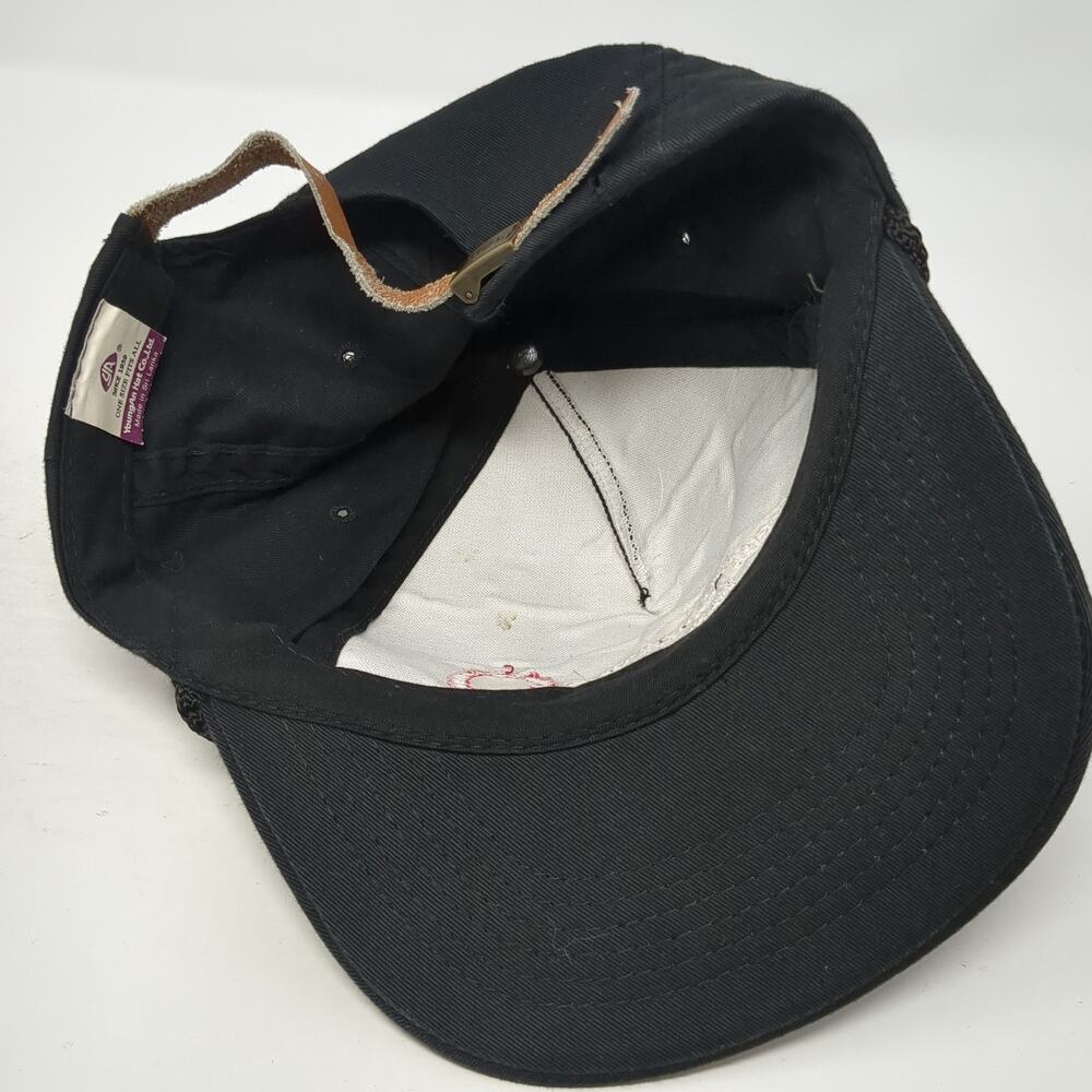 Lucent Technologies Slideback Rope Hat Black One … - image 7